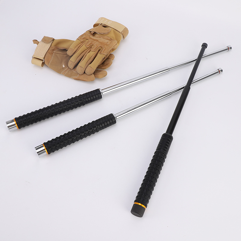 廠(chǎng)家直供機(jī)械甩棍防身棍便攜執(zhí)勤防身甩棍車(chē)載三節(jié)棍破窗甩棍